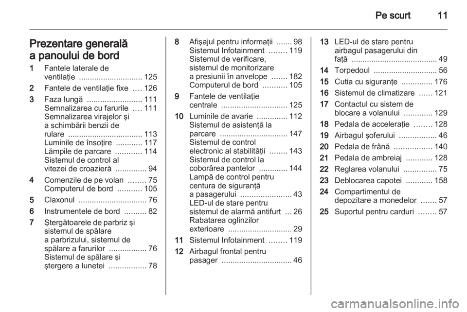 OPEL ANTARA 2011  Manual de utilizare (in Romanian) 