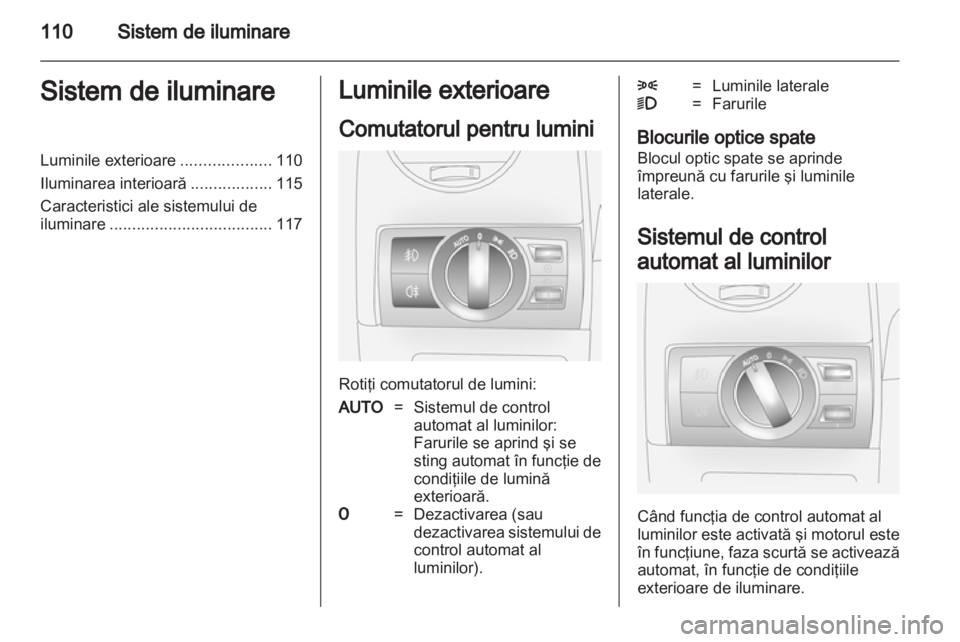 OPEL ANTARA 2011  Manual de utilizare (in Romanian) 