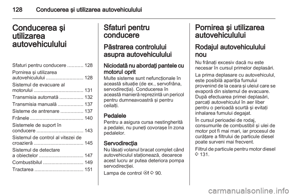 OPEL ANTARA 2011  Manual de utilizare (in Romanian) 