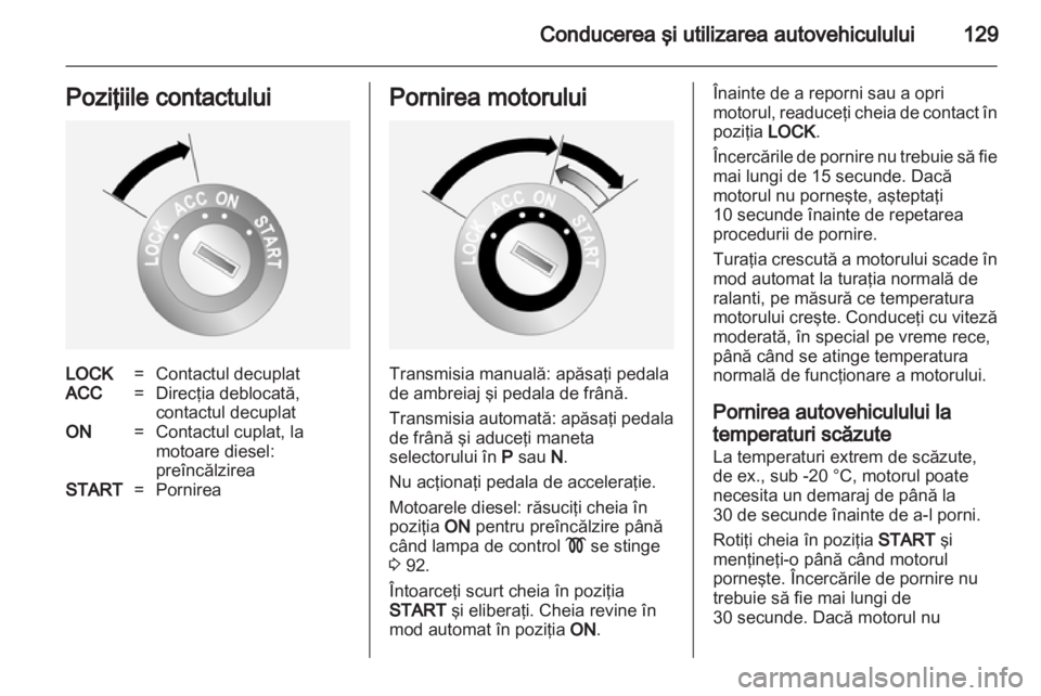 OPEL ANTARA 2011  Manual de utilizare (in Romanian) 