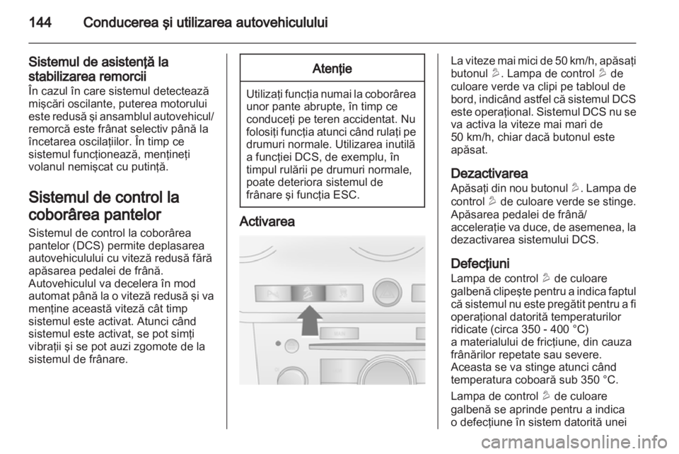 OPEL ANTARA 2011  Manual de utilizare (in Romanian) 
