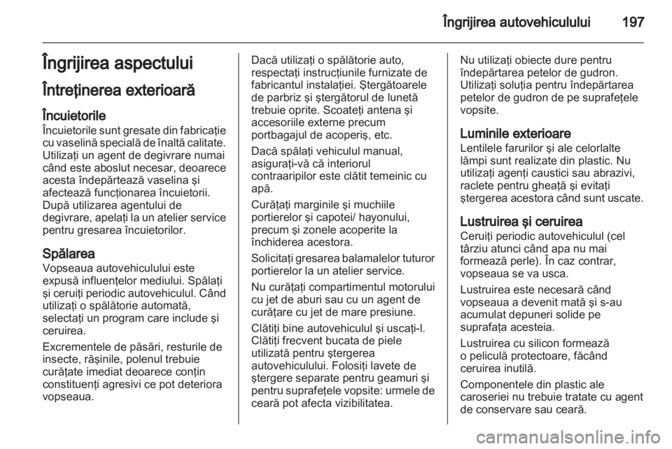 OPEL ANTARA 2011  Manual de utilizare (in Romanian) 