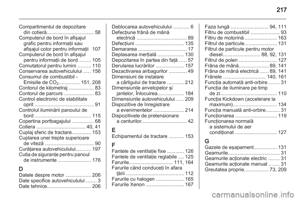 OPEL ANTARA 2011  Manual de utilizare (in Romanian) 