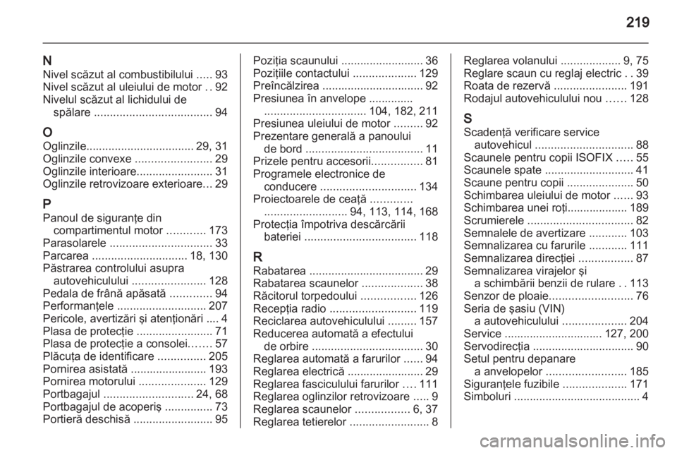 OPEL ANTARA 2011  Manual de utilizare (in Romanian) 
