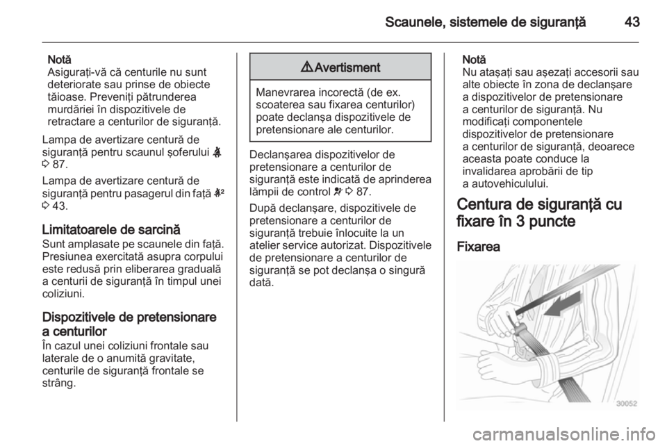 OPEL ANTARA 2011  Manual de utilizare (in Romanian) 