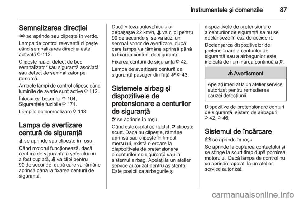 OPEL ANTARA 2011  Manual de utilizare (in Romanian) 