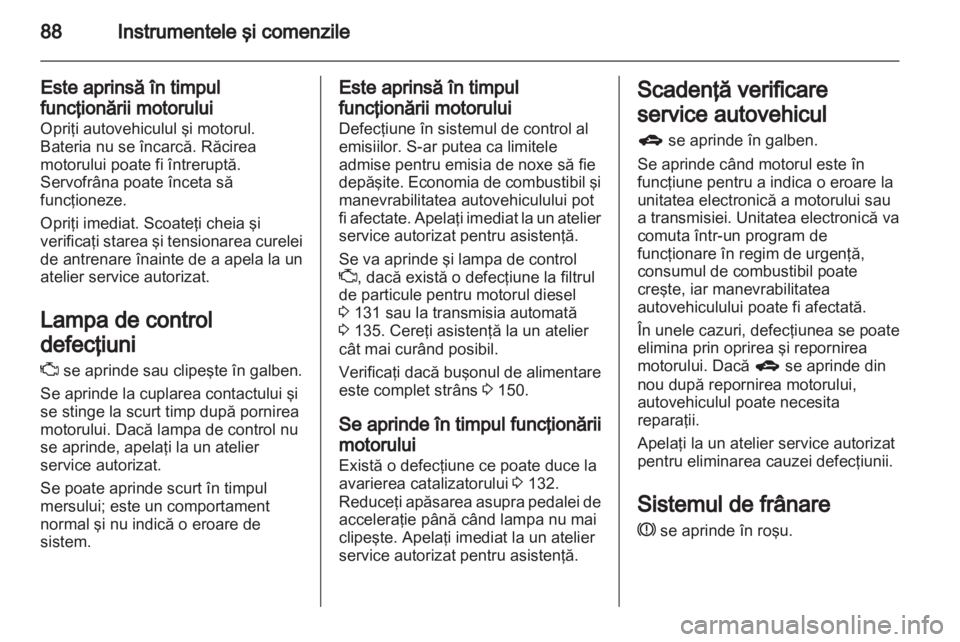OPEL ANTARA 2011  Manual de utilizare (in Romanian) 