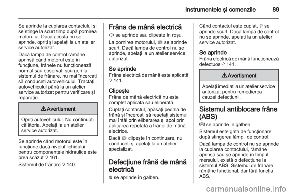 OPEL ANTARA 2011  Manual de utilizare (in Romanian) 