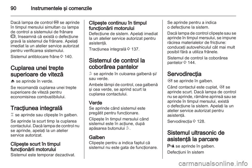 OPEL ANTARA 2011  Manual de utilizare (in Romanian) 