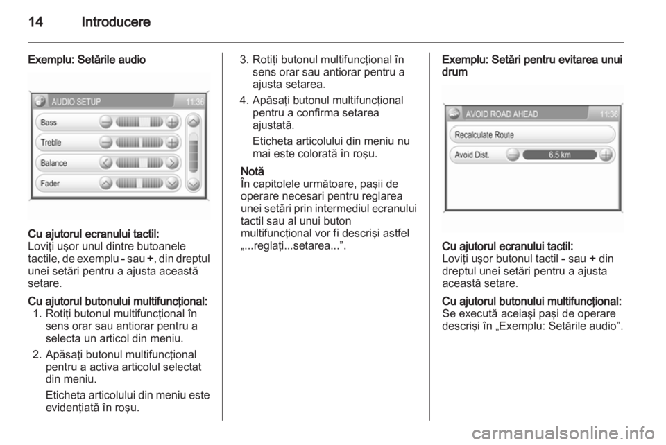 OPEL ANTARA 2012  Manual pentru sistemul Infotainment (in Romanian) 