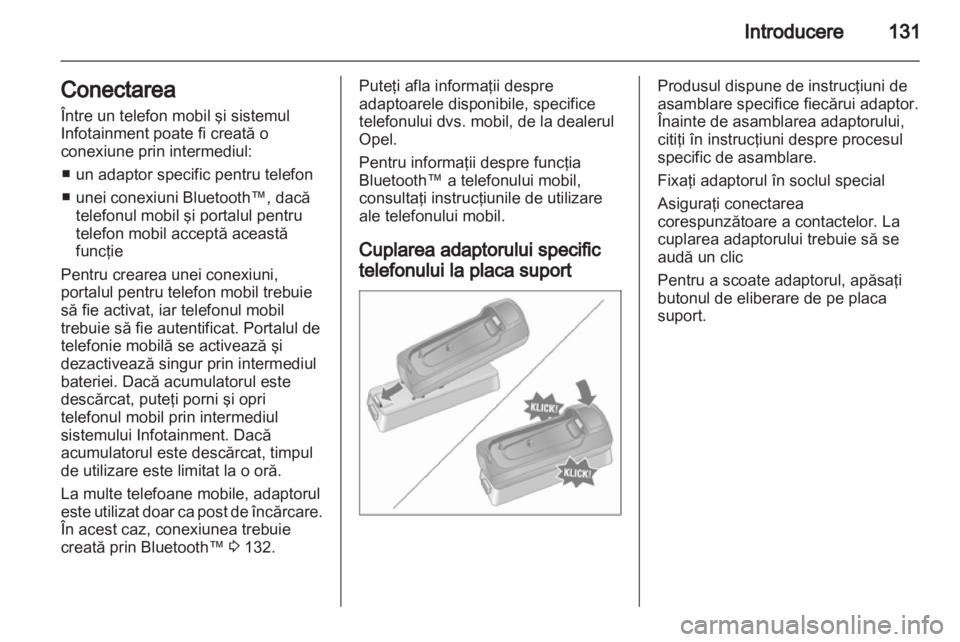 OPEL ANTARA 2012  Manual pentru sistemul Infotainment (in Romanian) 