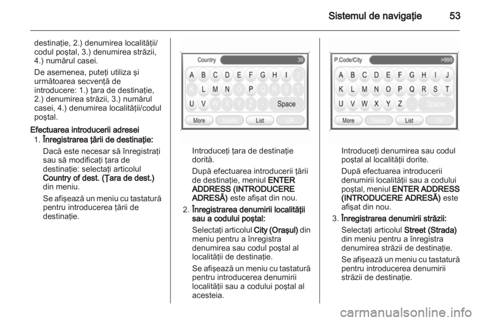 OPEL ANTARA 2012  Manual pentru sistemul Infotainment (in Romanian) 