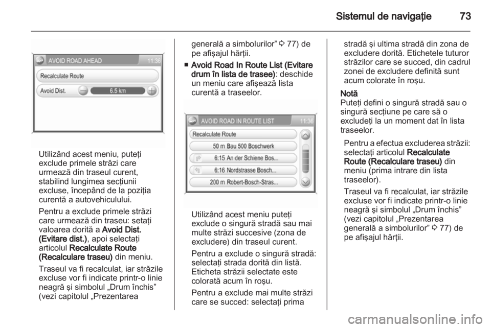 OPEL ANTARA 2012  Manual pentru sistemul Infotainment (in Romanian) 