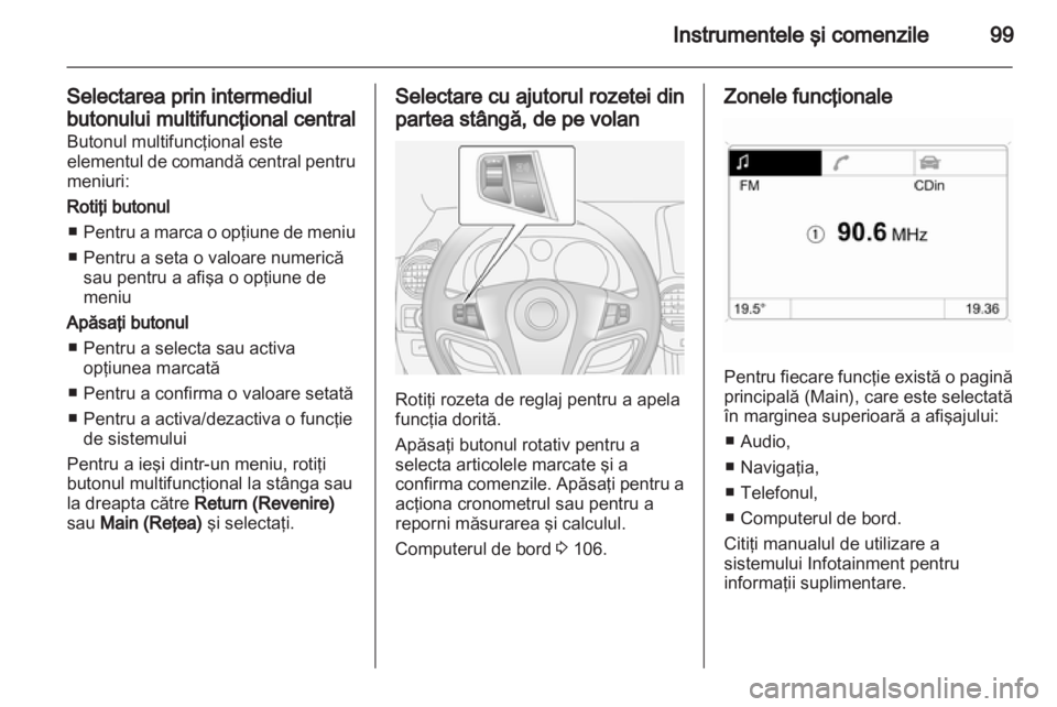 OPEL ANTARA 2012.5  Manual de utilizare (in Romanian) 