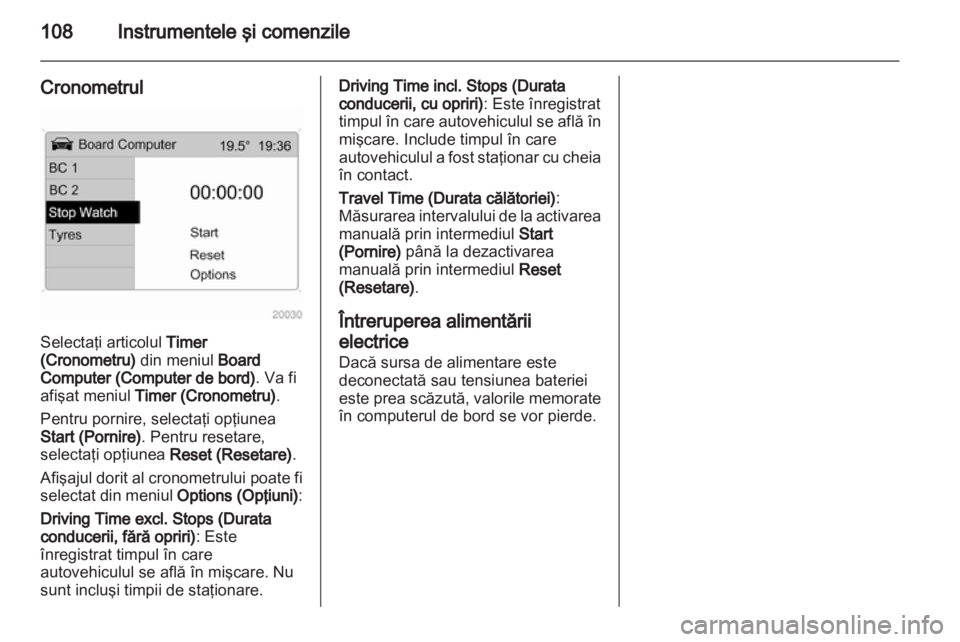OPEL ANTARA 2012.5  Manual de utilizare (in Romanian) 
