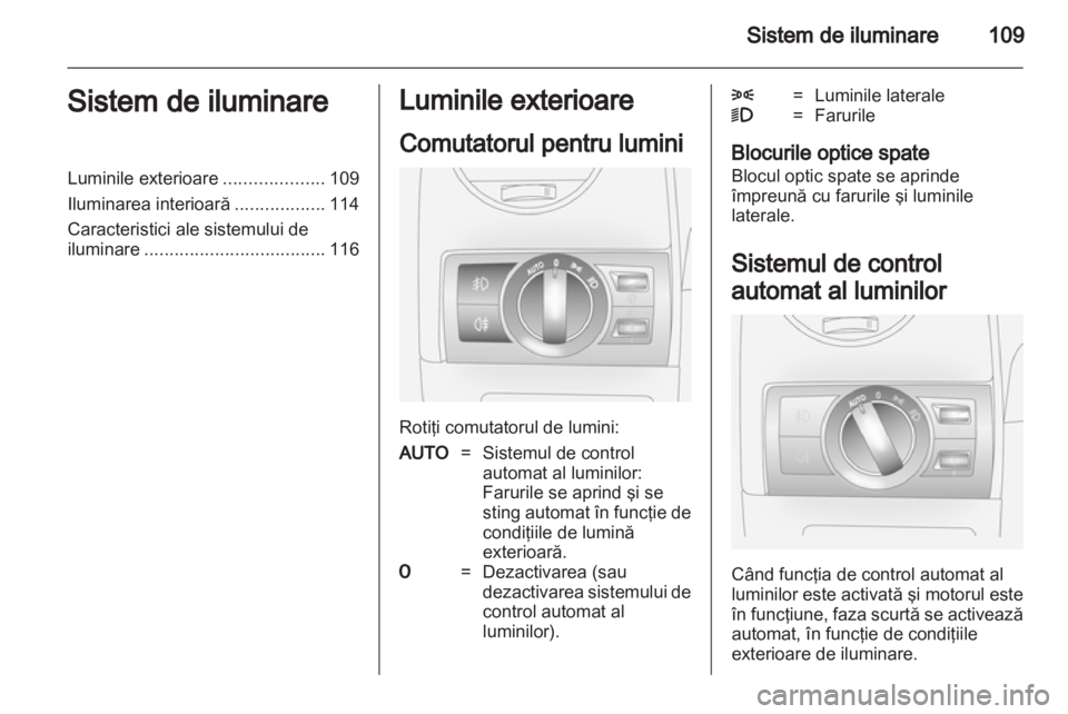 OPEL ANTARA 2012.5  Manual de utilizare (in Romanian) 