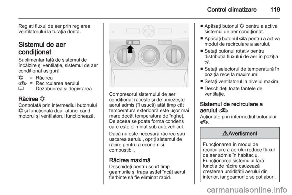 OPEL ANTARA 2012.5  Manual de utilizare (in Romanian) 