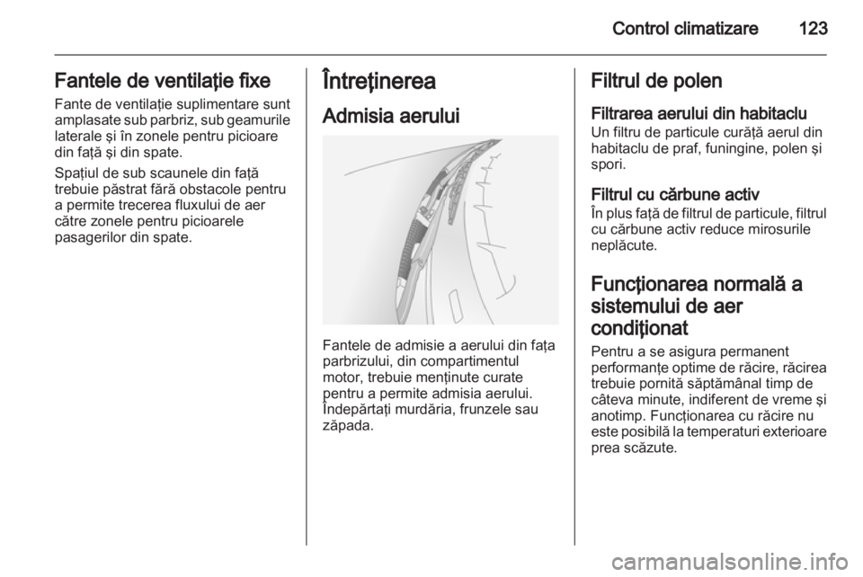 OPEL ANTARA 2012.5  Manual de utilizare (in Romanian) 