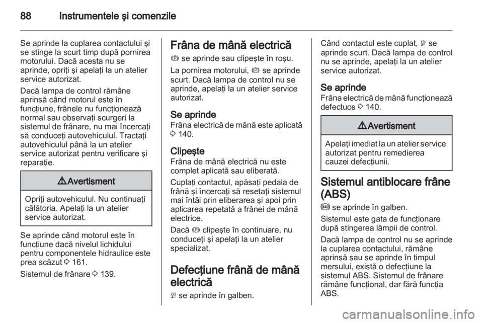OPEL ANTARA 2012.5  Manual de utilizare (in Romanian) 