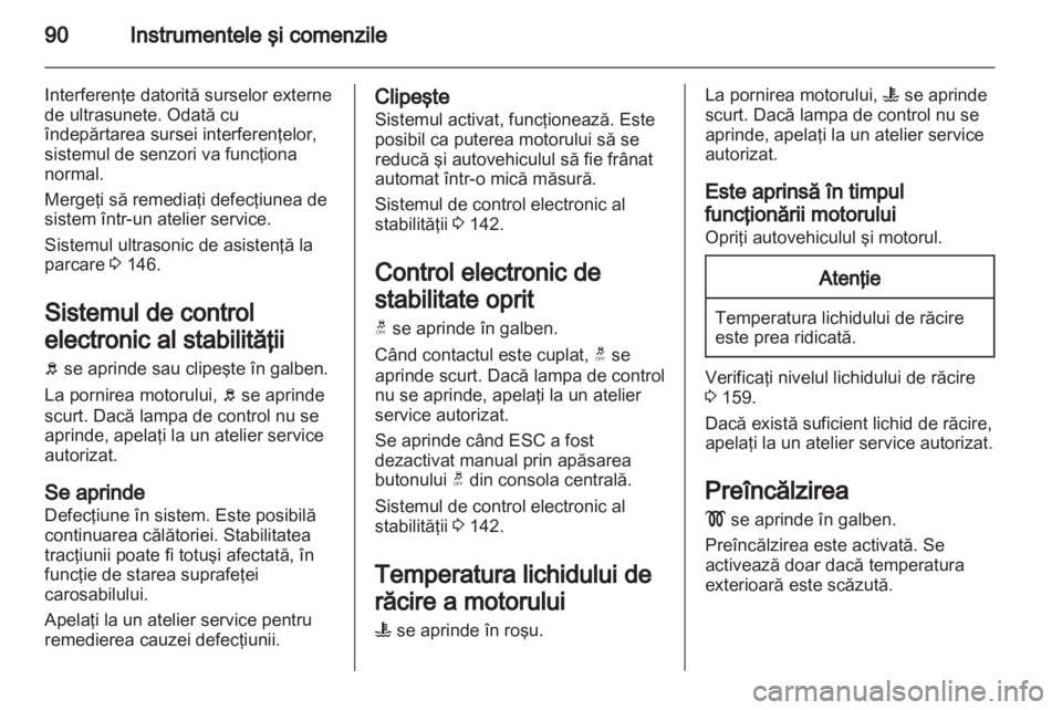 OPEL ANTARA 2012.5  Manual de utilizare (in Romanian) 