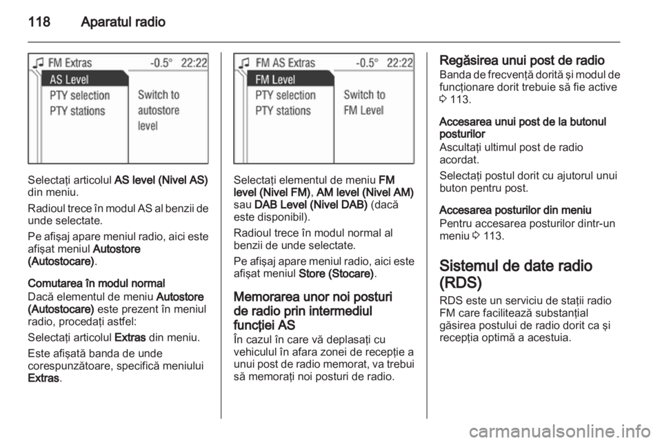 OPEL ANTARA 2013  Manual pentru sistemul Infotainment (in Romanian) 