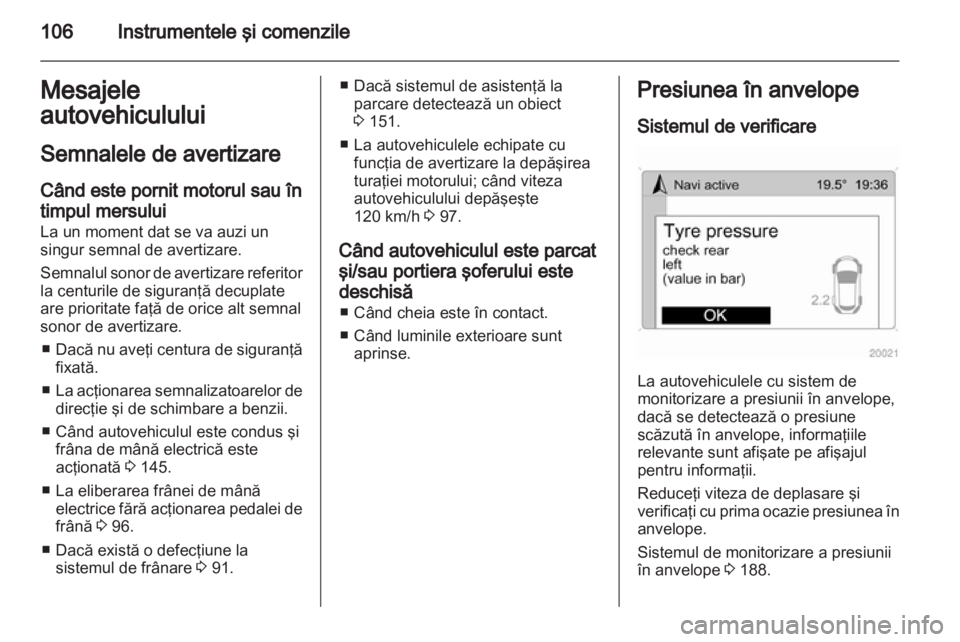 OPEL ANTARA 2013.5  Manual de utilizare (in Romanian) 