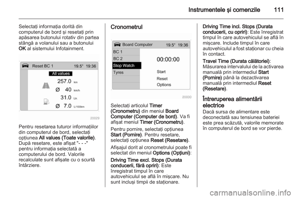 OPEL ANTARA 2013.5  Manual de utilizare (in Romanian) 