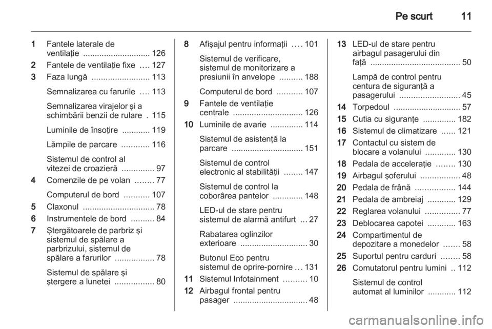 OPEL ANTARA 2013.5  Manual de utilizare (in Romanian) 