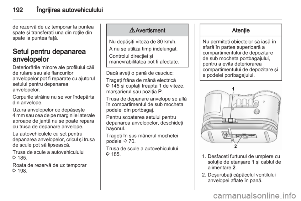 OPEL ANTARA 2013.5  Manual de utilizare (in Romanian) 