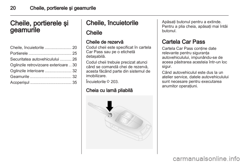 OPEL ANTARA 2013.5  Manual de utilizare (in Romanian) 