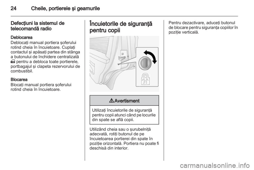 OPEL ANTARA 2013.5  Manual de utilizare (in Romanian) 