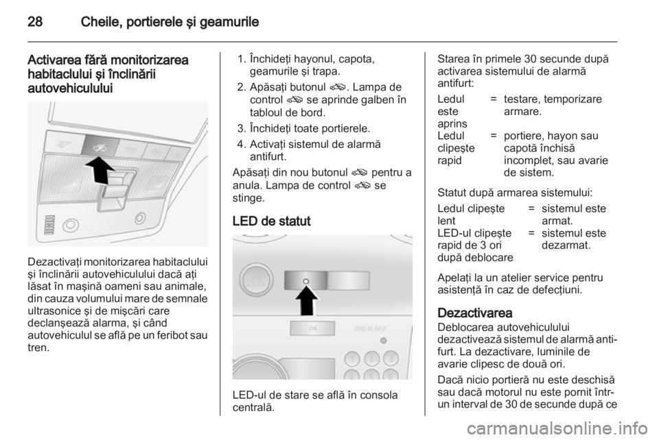 OPEL ANTARA 2013.5  Manual de utilizare (in Romanian) 