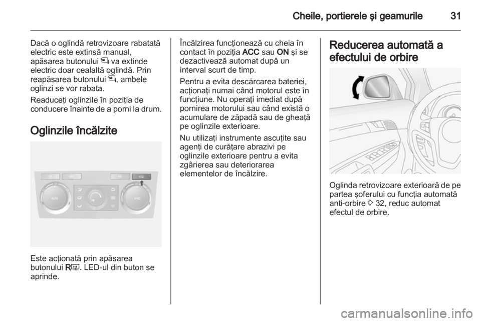 OPEL ANTARA 2013.5  Manual de utilizare (in Romanian) 