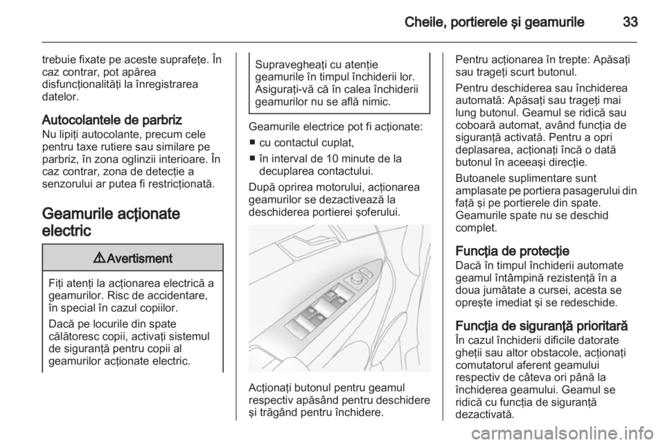 OPEL ANTARA 2013.5  Manual de utilizare (in Romanian) 