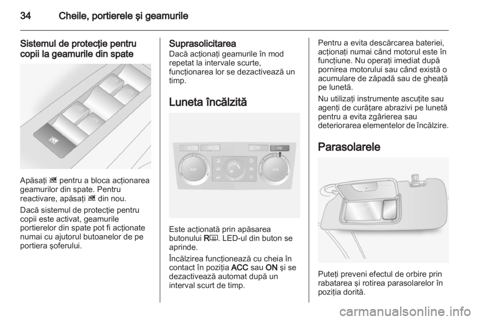 OPEL ANTARA 2013.5  Manual de utilizare (in Romanian) 
