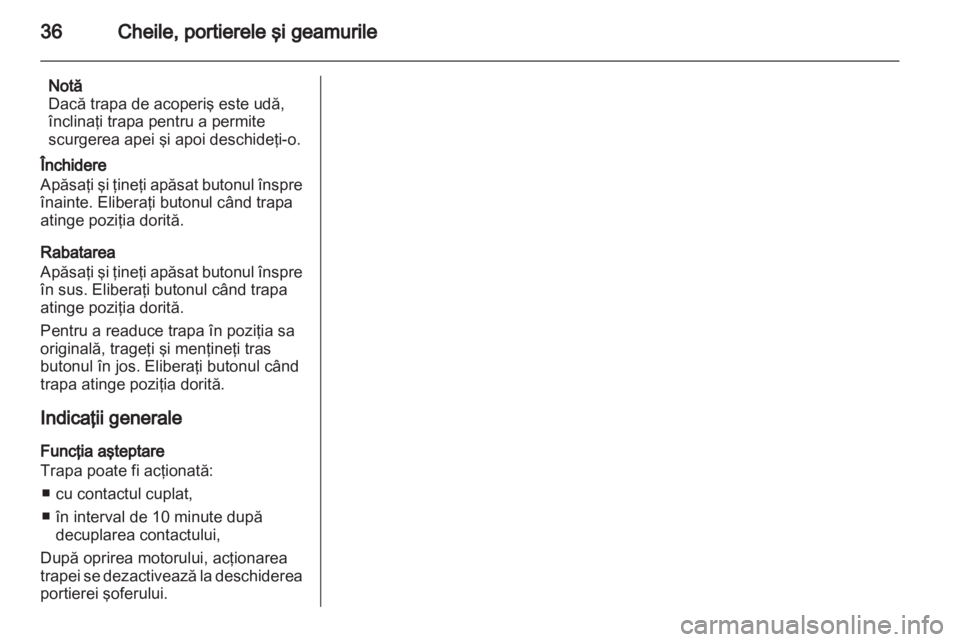OPEL ANTARA 2013.5  Manual de utilizare (in Romanian) 
