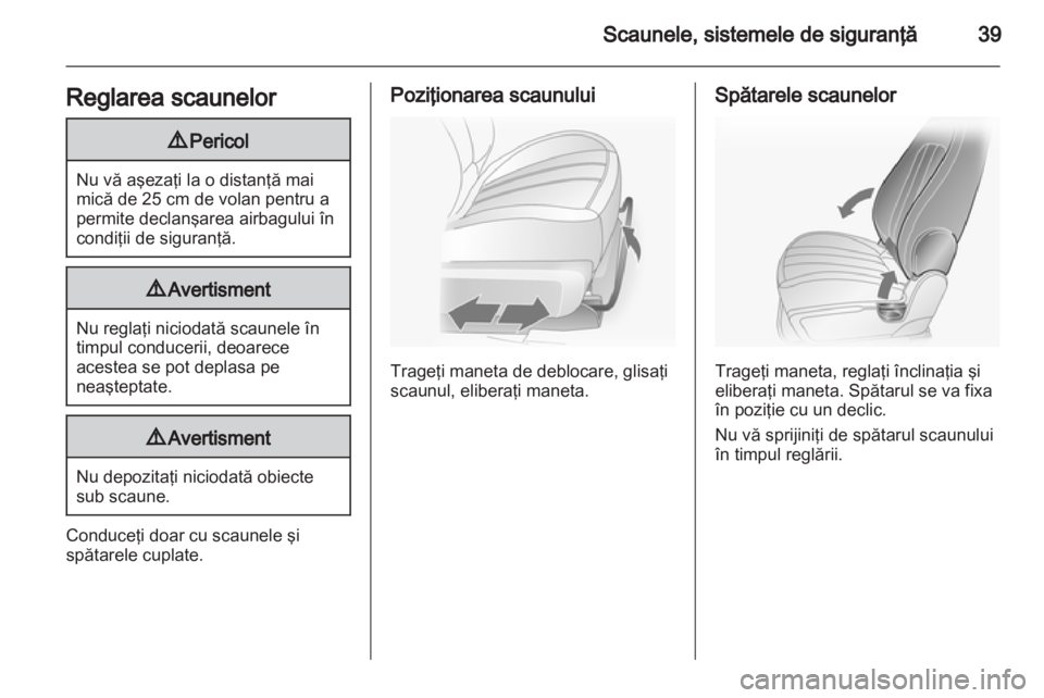 OPEL ANTARA 2013.5  Manual de utilizare (in Romanian) 