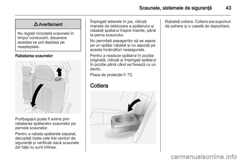 OPEL ANTARA 2013.5  Manual de utilizare (in Romanian) 