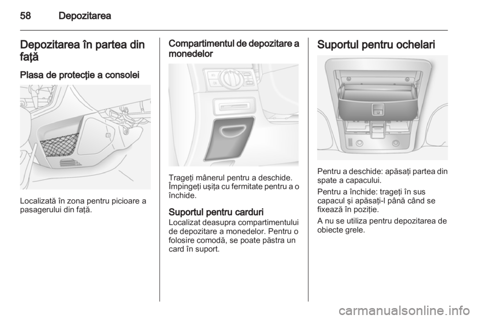 OPEL ANTARA 2013.5  Manual de utilizare (in Romanian) 