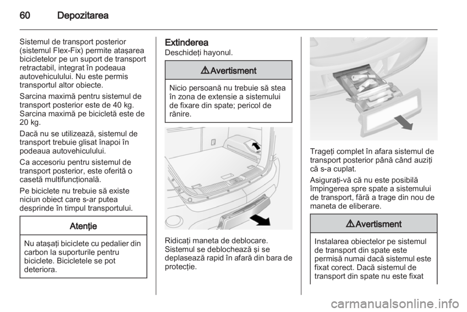 OPEL ANTARA 2013.5  Manual de utilizare (in Romanian) 