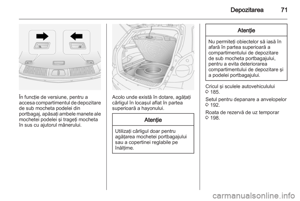 OPEL ANTARA 2013.5  Manual de utilizare (in Romanian) 