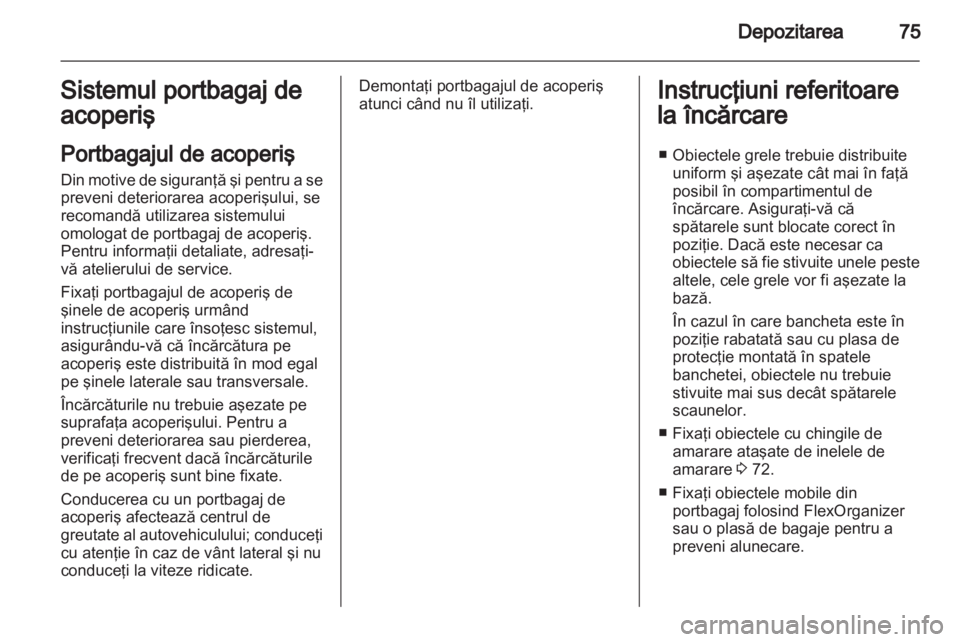 OPEL ANTARA 2013.5  Manual de utilizare (in Romanian) 