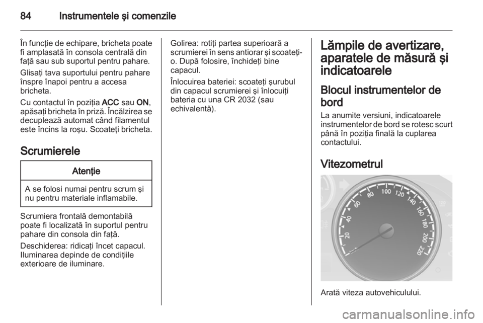OPEL ANTARA 2013.5  Manual de utilizare (in Romanian) 