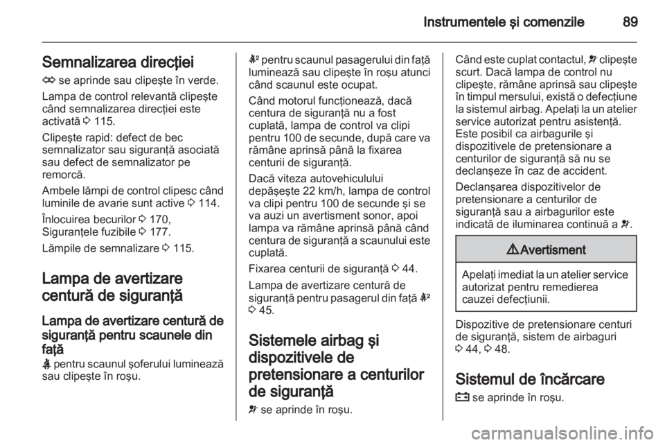 OPEL ANTARA 2013.5  Manual de utilizare (in Romanian) 
