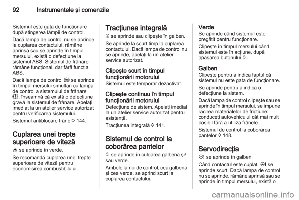 OPEL ANTARA 2013.5  Manual de utilizare (in Romanian) 