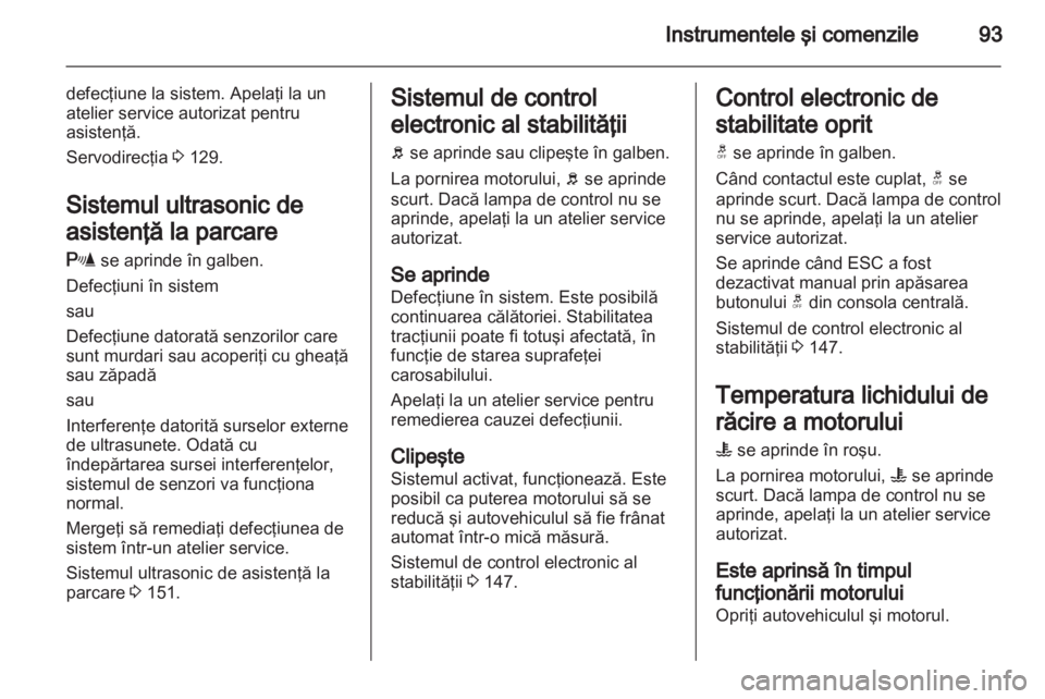 OPEL ANTARA 2013.5  Manual de utilizare (in Romanian) 