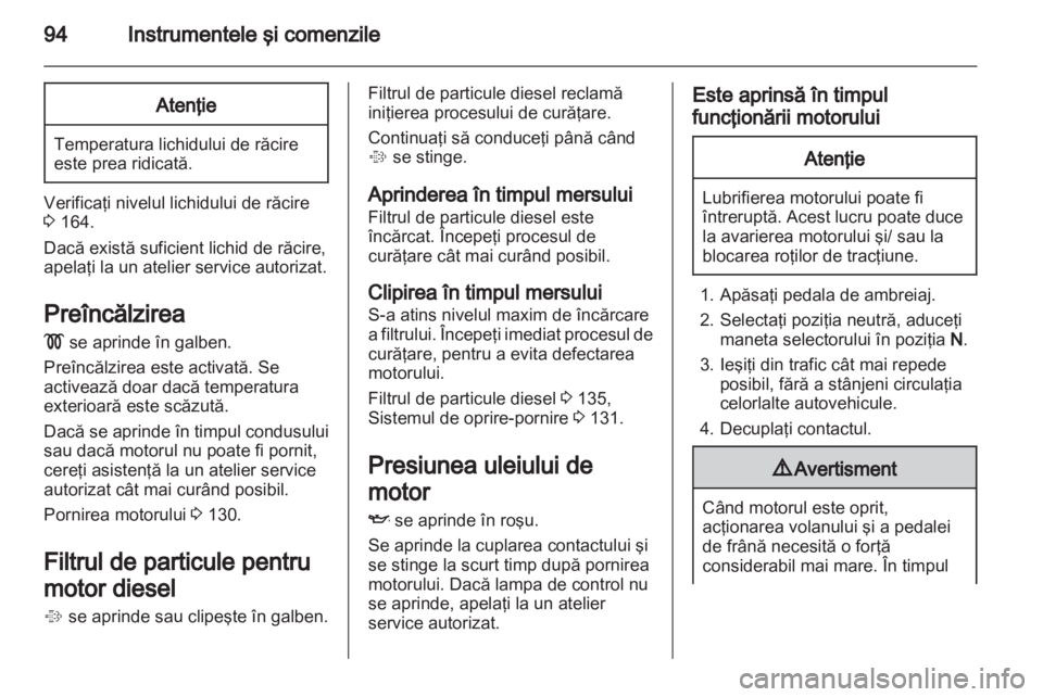 OPEL ANTARA 2013.5  Manual de utilizare (in Romanian) 