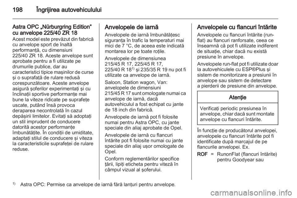 OPEL ASTRA H 2010.5  Manual de utilizare (in Romanian) 