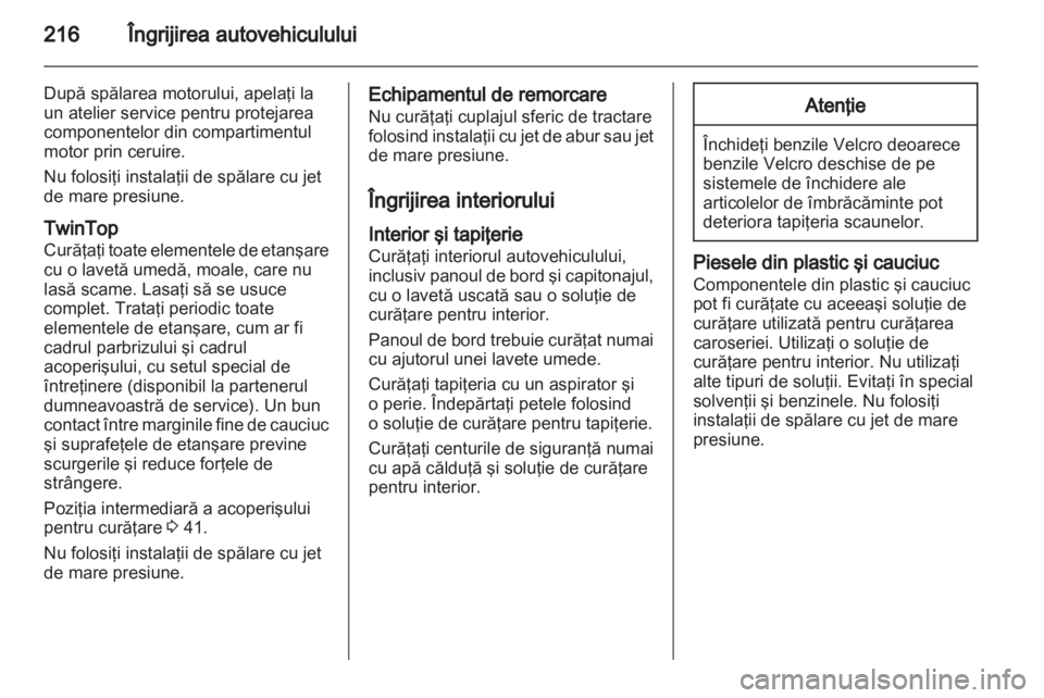 OPEL ASTRA H 2010.5  Manual de utilizare (in Romanian) 