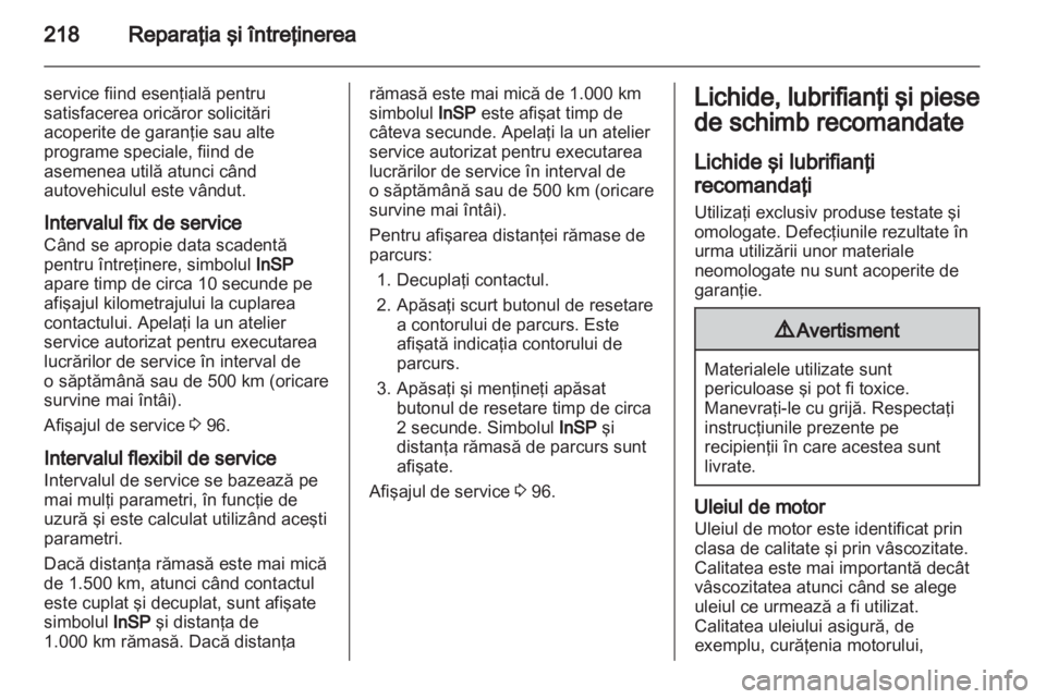 OPEL ASTRA H 2010.5  Manual de utilizare (in Romanian) 